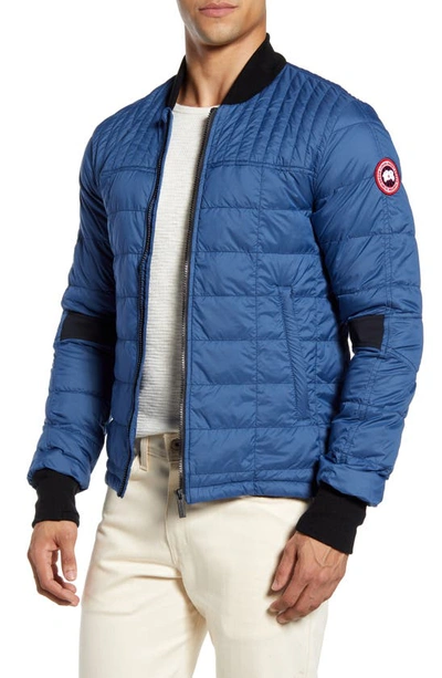 Canada Goose Dunham Slim Fit Packable Down Jacket In Tempest Blue