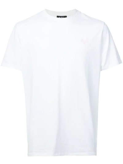 Apc Jimmy Cotton T-shirt In Neutrals