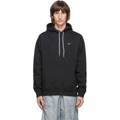 Nike Nrg Wash Cotton Sweatshirt Hoodie In Black