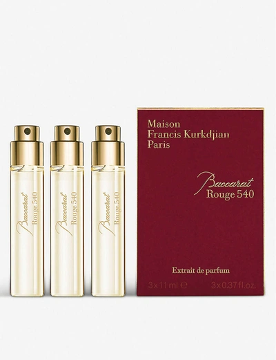 Maison Francis Kurkdjian Baccarat Rouge 540 Extrait De Parfum Refills 3 X 11ml