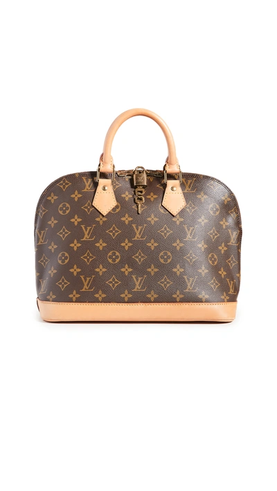 Shopbop Archive Louis Vuitton Alma Pm Monogram Bag In Brown