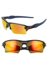 Oakley Nfl Flak 2.0 Xl 59mm Polarized Sunglasses In Denver Broncos
