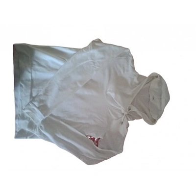 Pre-owned Woolrich White Cotton Top