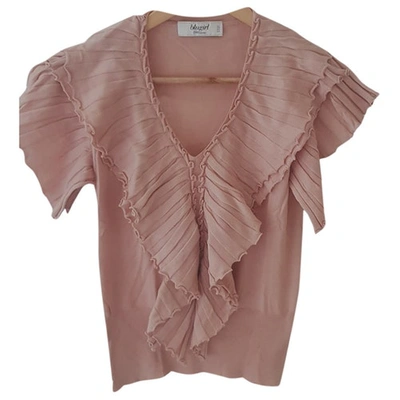 Pre-owned Blumarine Pink Cotton Top