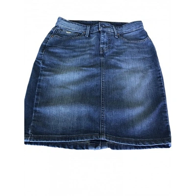 Pre-owned Levi's Mid-length Skirt In Blue