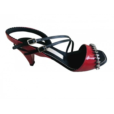 Pre-owned N°21 Red Patent Leather Sandals