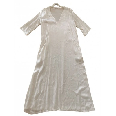 Pre-owned Roseanna Mid-length Dress In White