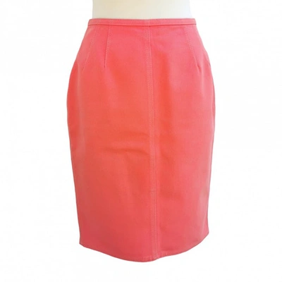 Pre-owned Jean Paul Gaultier Mid-length Skirt In Pink