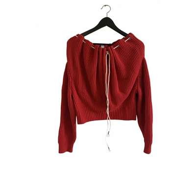 Pre-owned Calvin Klein 205w39nyc Jumper In Red