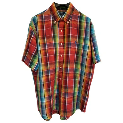 Pre-owned Polo Ralph Lauren Linen Shirt In Multicolour