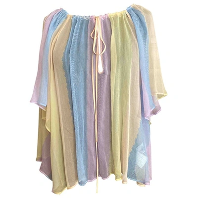 Pre-owned Trussardi Silk Tunic In Other