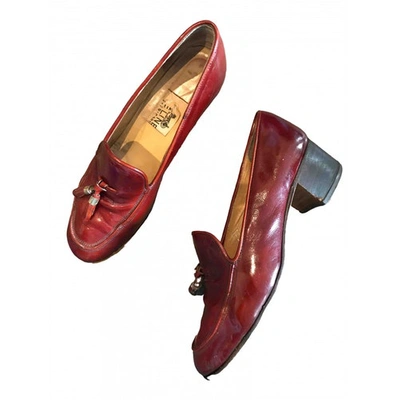 Pre-owned Celine Patent Leather Flats