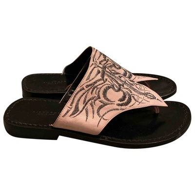 Pre-owned John Richmond Leather Sandals