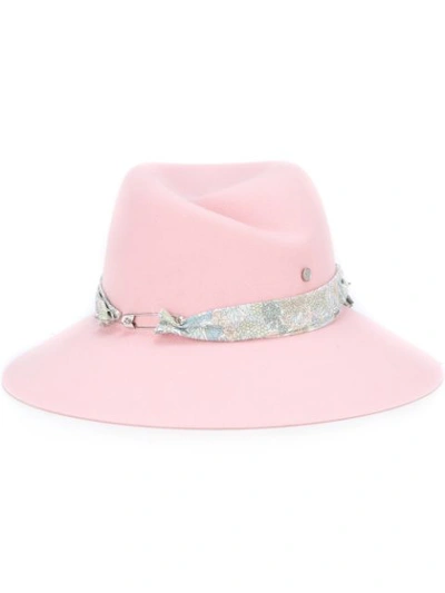 Maison Michel Rosa Flower Seduction Hat In Pink