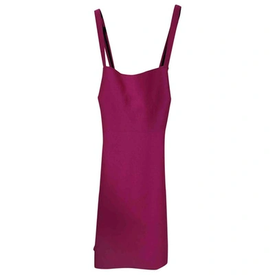 Pre-owned Donna Karan Mid-length Dress In Pink