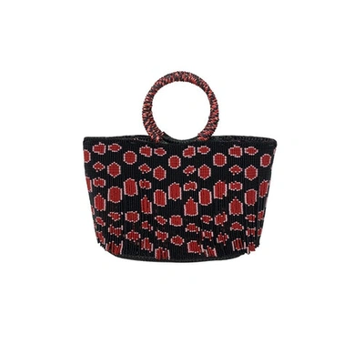 Pre-owned Sensi Studio Red Wicker Handbag