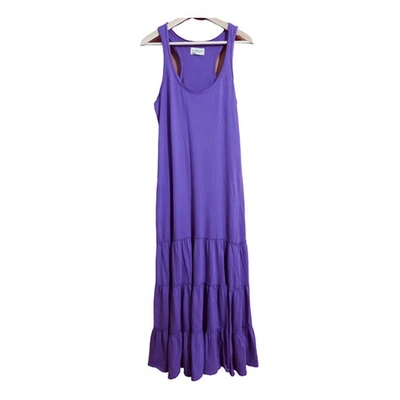 Pre-owned Ralph Lauren Maxi Dress In Purple