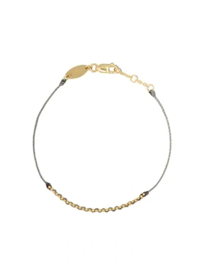 Redline 18kt Yellow Gold Eclipse String Bracelet