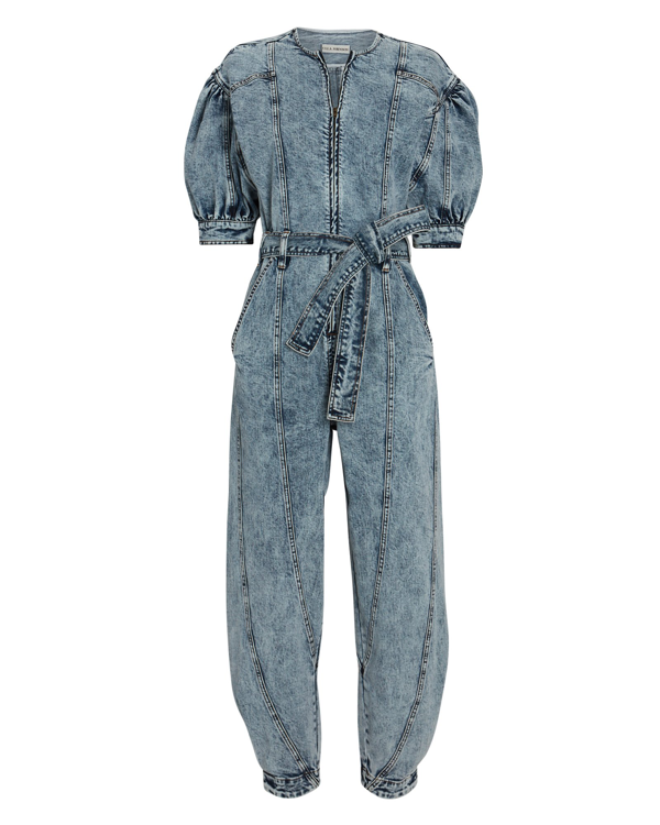 acid wash jumpsuit