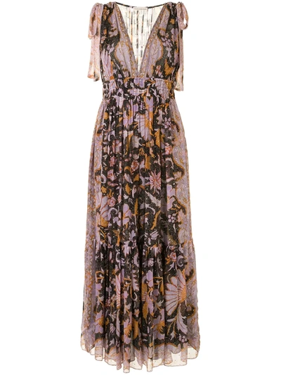 chinese dress ladies Annalise Maxi Dress Oatmeal – TRUDE LIZARES