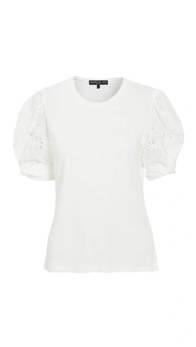 Generation Love Coco Embroidered Combo Top In White