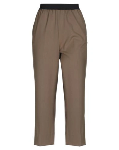 Jucca Cropped Pants In Green