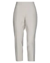 Peserico Cropped Pants In Beige