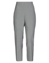 Peserico Cropped Pants In Grey