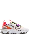 Nike React Vision Sneakers Cd4373-102 In Summit White/black/barely Volt