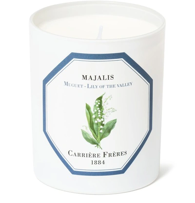 Carriere Freres Scented Candle Lilly Of The Valley - Majalis 185 G In White