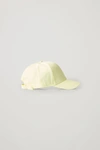 Cos Baseball Cap In Yellow