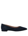 The Seller Ballet Flats In Dark Blue