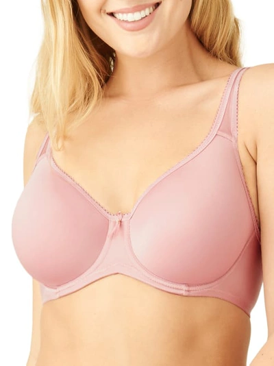 Wacoal Basic Beauty Full-figure Underwire Bra 855192, Up To H Cup In Zephyr