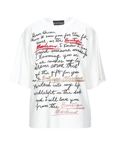 Boutique Moschino T-shirts In White