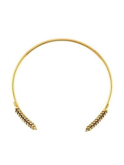 Aurelie Bidermann 'wheat' Necklace In Metallic