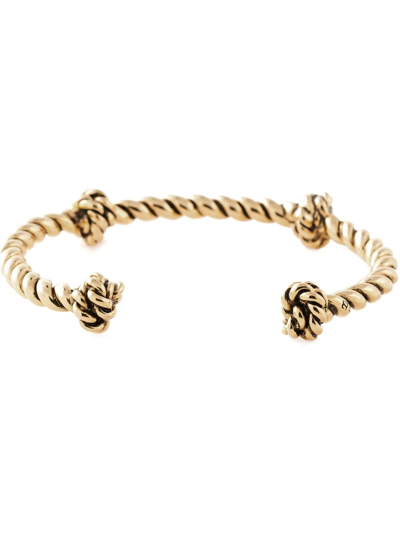 Aurelie Bidermann Palazzo Rope Bracelet In Gold