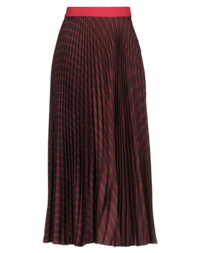 Ottod'ame Long Skirts In Dark Brown