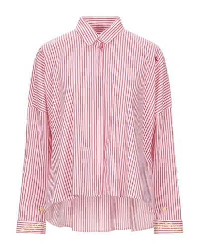 The Editor Striped Shirt In Red