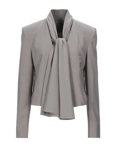 Tibi Suit Jackets In Grey