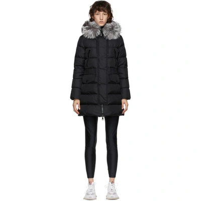 Moncler Ladies Black Outerwear Coats & Jackets In 999 Black