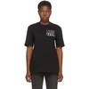 Alexander Wang Short Sleeve T-shirt With Print & Chain In Black