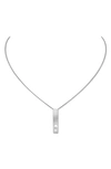 Messika My First Diamond 18ct White-gold And Diamond Necklace In White Gold