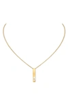 Messika My First Diamond 18ct Yellow-gold And Diamond Necklace In Yellow Gold