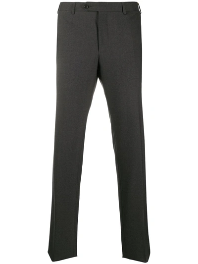 Canali Tailored Trousers In Grey