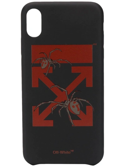 Off-white Arrows Print Iphone Xs Max Case In Black