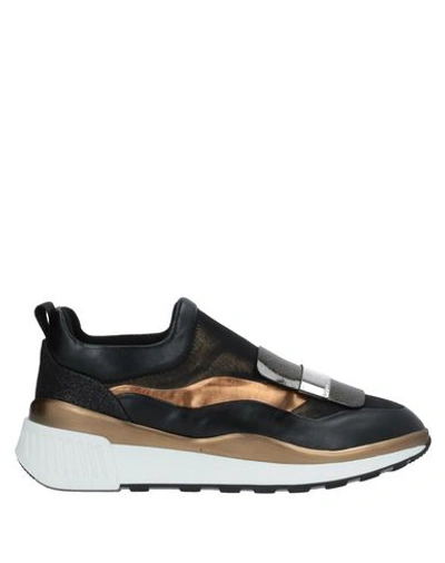 Sergio Rossi Sneakers In Black