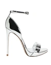 Le Silla Sandals In Silver