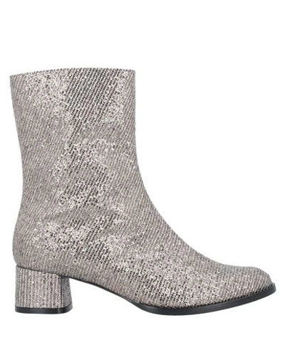 Lerre Ankle Boots In Silver