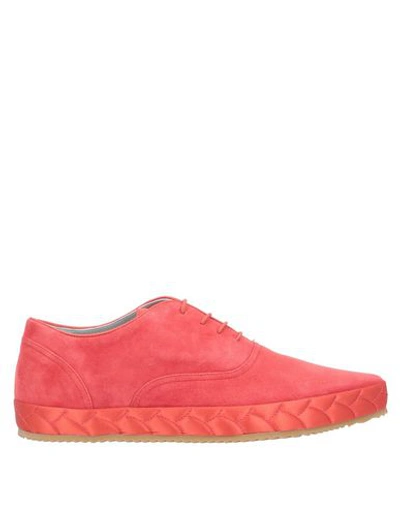 Philippe Model Lace-up Shoes In Red