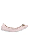 Tod's Ballet Flats In Pink